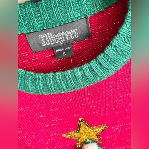 NEW Unisex Christmas Sweater Knit Crewneck Pullover Men’s Small/Women’s Medium - Picture 4 of 4